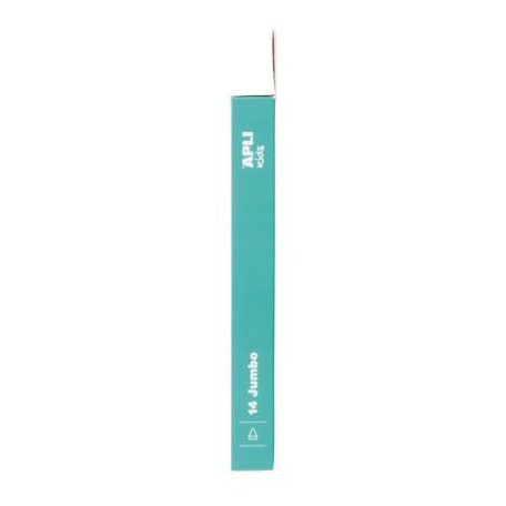 APLI Filctoll készlet, 9,6 mm, kimosható, vastag, APLI Kids "Jumbo", 14 különböző szín