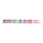 APLI Filctoll készlet, 4,8 mm, kimosható, csillámos, APLI Kids "Glitter", 18 különböző szín