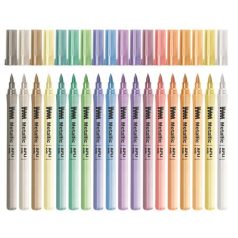   APLI Filctoll készlet, 3,6 mm, kimosható, metálfényű, APLI Kids "Metallic", 18 különböző szín