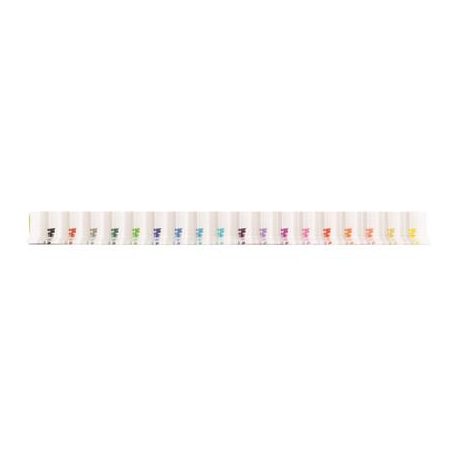 APLI Textilfilc, 2,5-4,2 mm, kétvégű, APLI Kids "Textile", 18 különböző szín