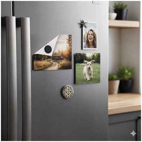 APLI Ragasztókörök, mágneses, 20 db/csomag, kétoldalas, APLI