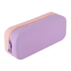 APLI Tolltartó, display, cipzáras, szilikon, kétszínű, APLI "Pastel", vegyes színek