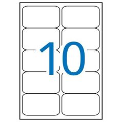   APLI Etikett, univerzális, 99,1x57 mm, kerekített sarkú, APLI, 1000 etikett/csomag