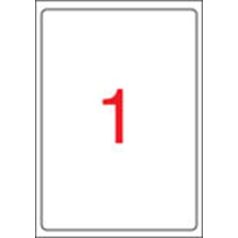   APLI Etikett, univerzális, 199,6x289,1 mm, kerekített sarkú, APLI, 100 etikett/csomag