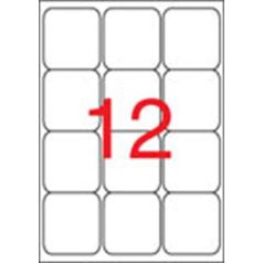   APLI Etikett, univerzális, 63,5x72 mm, kerekített sarkú, APLI, 1200 etikett/csomag