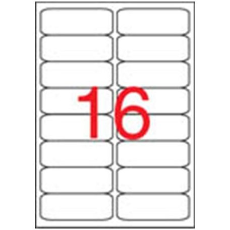 APLI Etikett, univerzális, 99,1x34 mm, kerekített sarkú, APLI, 1600 etikett/csomag