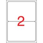 APLI Etikett, univerzális, 199,6x144,5 mm, kerekített sarkú, APLI, 200 etikett/csomag