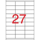 APLI Etikett, univerzális, 70x30 mm, APLI, 2700 etikett/csomag