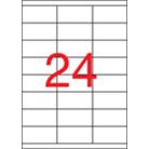 APLI Etikett, univerzális, 70x35 mm, APLI, 2400 etikett/csomag