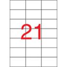 APLI Etikett, univerzális, 70x42,4 mm, APLI, 2100 etikett/csomag