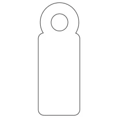 APLI Árazócímke, 7x19 mm, APLI, fehér