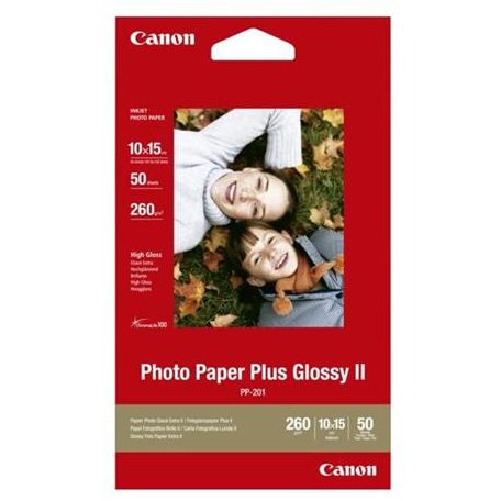 CANON PP-201 Fotópapír, tintasugaras, 10x15 cm, 260 g, extra fényes, CANON