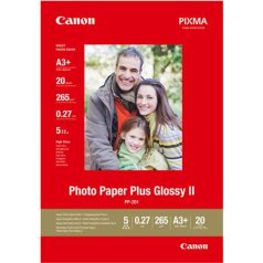   CANON PP-201 Fotópapír, tintasugaras, A3+, 260 g, extra fényes, CANON