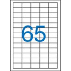   VICTORIA PAPER Etikett, univerzális, 38x21,2 mm, VICTORIA PAPER, 6500 etikett/csomag