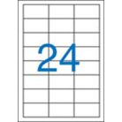 VICTORIA PAPER Etikett, univerzális, 64,6x33,8 mm, VICTORIA PAPER, 2400 etikett/csomag