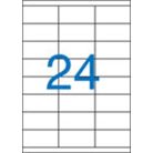 VICTORIA PAPER Etikett, univerzális, 70x35 mm, VICTORIA PAPER, 2400 etikett/csomag