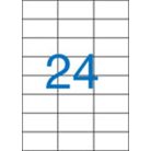 VICTORIA PAPER Etikett, univerzális, 70x37 mm, VICTORIA PAPER, 2400 etikett/csomag