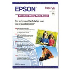   EPSON S041316 Fotópapír, tintasugaras, A3+, 255 g, fényes, EPSON