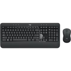   LOGITECH Egér- és billentyűzet készlet, vezeték nélküli, USB, HUN, LOGITECH "MK540"