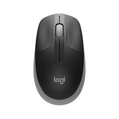   LOGITECH Egér, vezeték nélküli, optikai, USB, LOGITECH, "M190", fekete