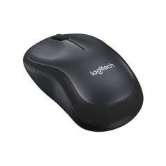   LOGITECH Egér, vezeték nélküli, optikai, USB, LOGITECH, "M220 Silent", fekete