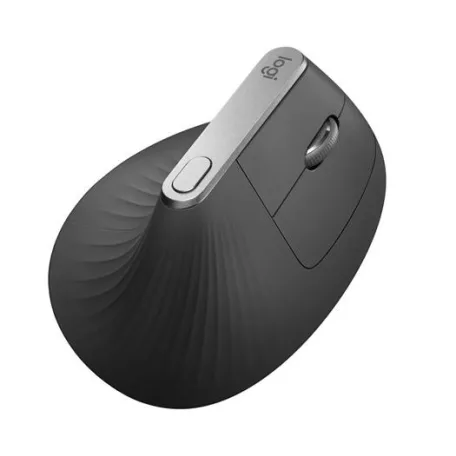 LOGITECH Egér, vezeték nélküli, vertikális, LOGITECH "MX Vertical", grafitszürke