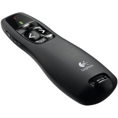   LOGITECH Prezentációs távirányító, lézermutatóval, vezeték nélküli, LOGITECH "R400"