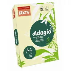   REY Másolópapír, színes, A4, 160 g, REY "Adagio", pasztell sárga