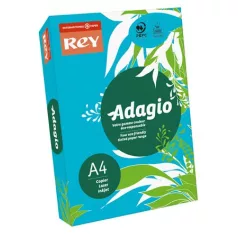   REY Másolópapír, színes, A4, 80 g, REY "Adagio", intenzív kék
