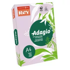   REY Másolópapír, színes, A4, 80 g, REY "Adagio", intenzív lila