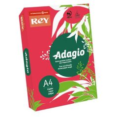   REY Másolópapír, színes, A4, 80 g, REY "Adagio", intenzív piros