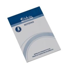   VICTORIA OFFICE Jegyzettömb, A6, 5x50 lap, sima, VICTORIA OFFICE