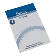   VICTORIA OFFICE Jegyzettömb, A4, 5x50 lap, négyzetrácsos, VICTORIA OFFICE, fehér