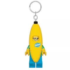  LEGO Kulcstartó, LED világítással, LEGO "Banana Guy"