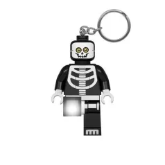   LEGO Kulcstartó, LED világítással, LEGO "Skeleton Guy"