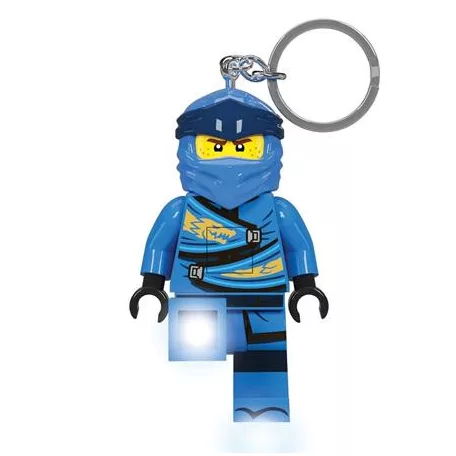 LEGO Kulcstartó, LED világítással, LEGO "Ninjago Legacy Jay"