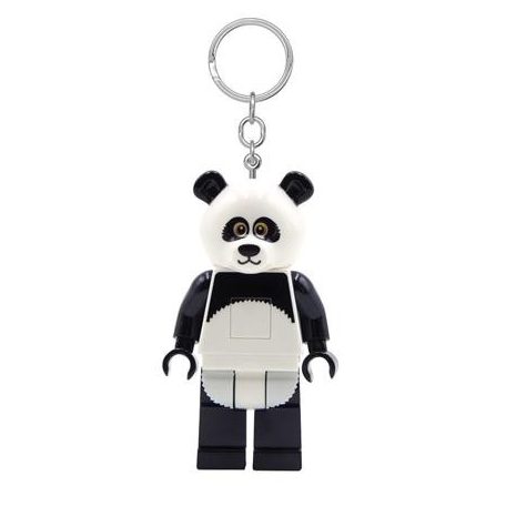 LEGO Kulcstartó, LED világítással, LEGO "Panda Guy"