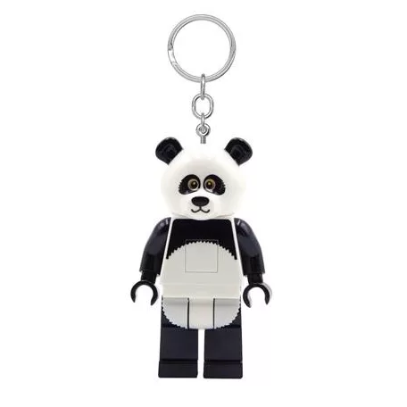 LEGO Kulcstartó, LED világítással, LEGO "Panda Guy"