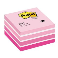   3M POSTIT Öntapadó jegyzettömb, 76x76 mm, 450 lap, 3M POSTIT, aquarell pink