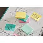 3M POSTIT Öntapadó jegyzettömb, 51x51 mm, 400 lap, 3M POSTIT, ultra színek