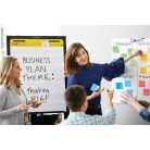 3M POSTIT Öntapadó jegyzettömb, 76x76 mm, 6x90 lap, 3M POSTIT "Super Sticky", "Carnival", vegyes színek