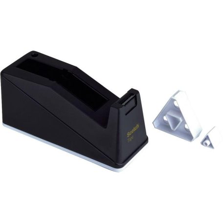 3M SCOTCH Ragasztószalag-adagoló, asztali, 3M SCOTCH "C10", fekete