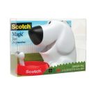 3M SCOTCH Ragasztószalag-adagoló, asztali, feltöltött, 3M SCOTCH "C31", kutya