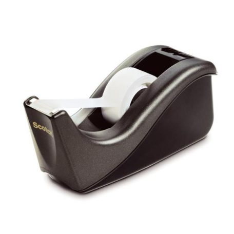 3M SCOTCH Ragasztószalag-adagoló, asztali, 3M SCOTCH "C60", fekete