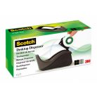 3M SCOTCH Ragasztószalag-adagoló, asztali, 3M SCOTCH "C60", fekete
