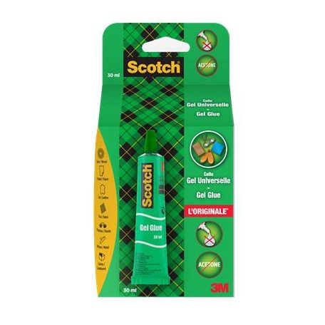 3M SCOTCH Ragasztógél, univerzális, 30 ml, 3M SCOTCH