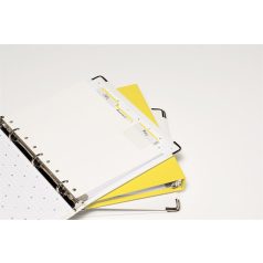   3M POSTIT Jelölőcímke, műanyag, megerősített, döntött, 4x6 lap, 50,8x38,1 mm, 3M POSTIT, vegyes színek