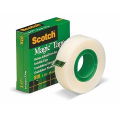   3M SCOTCH Ragasztószalag, 19 mm x 33 m, 3M SCOTCH "Magic Tape 810"