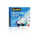 3M SCOTCH Ragasztószalag, 19 mm x 33 m, eltávolítható, 3M SCOTCH "Removable 811"