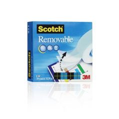   3M SCOTCH Ragasztószalag, 19 mm x 33 m, eltávolítható, 3M SCOTCH "Removable 811"